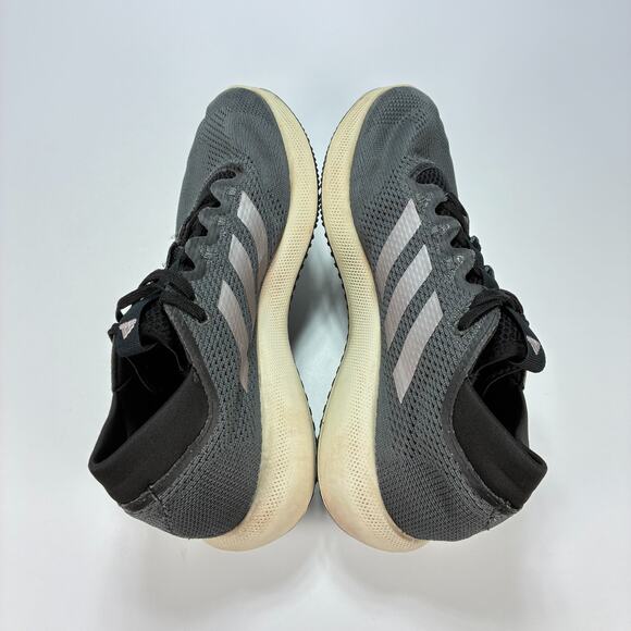 Adidas Edge Flex Black Gray Athletic Running Shoes Casual G28208 Womens Size 7.5 - Picture 7 of 10
